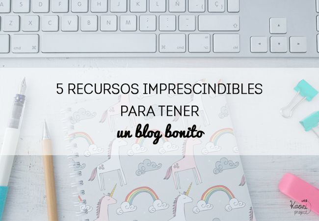 recursos para blog bonito